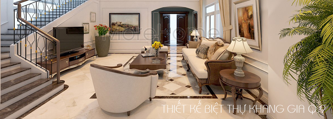  Thiết Kế Nội Thất Biệt Thự The Venica Khang Điền Quận 9 - HCM