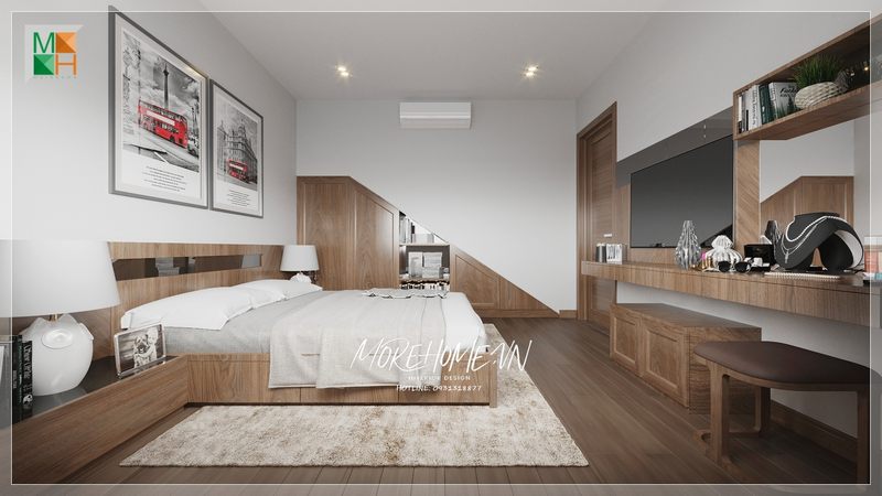 Mẫu thiết kế phòng ngủ đầy sang trọng, tinh tế và ấn tượng sẽ làm thêm nhiều tiện nghi cho cuộc sống của tất cả thành viên trong gia đình.
